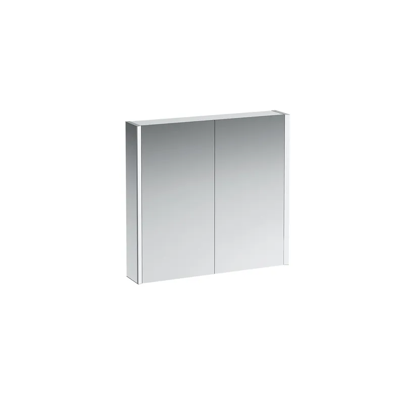 LAUFEN Châssis 25 armoire de toilette, éclairage vertical, arrêt extérieur, 750x150x800