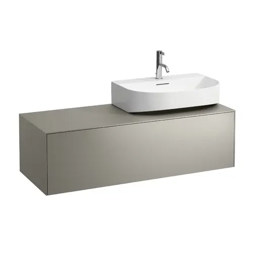 Tiroir Sonar courant, 1 tiroir, convient pour lavabo H816341, H816342, découpe à droite pour lavabo
