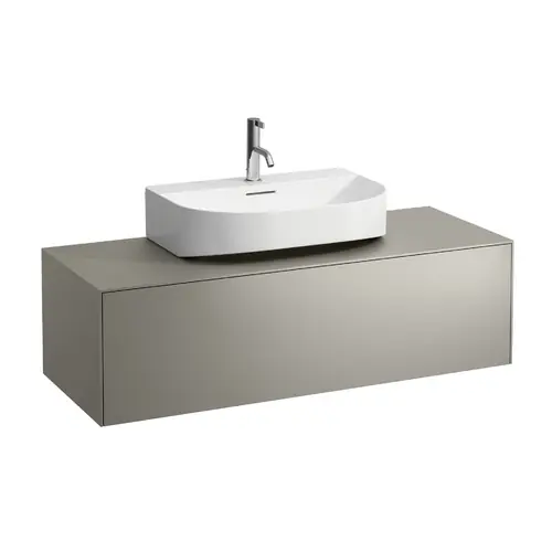 Tiroir Sonar courant, 1 tiroir, convient pour lavabo H816341, H816342, découpe au milieu pour lavabo