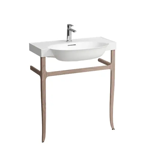 LAUFEN The New Classic bâti-support pour lavabo 320x780x830mm, bois de noyer