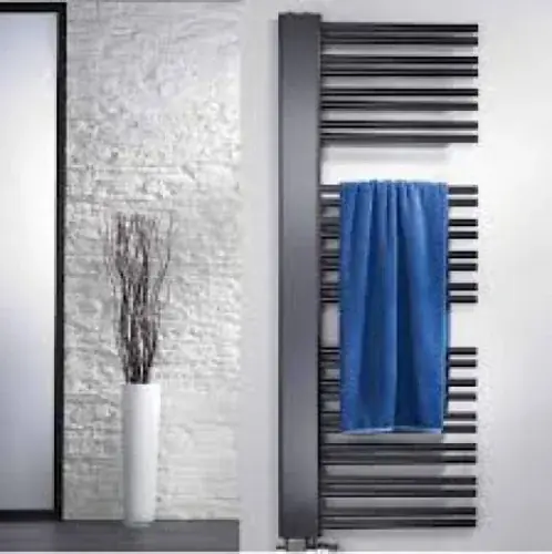 Radiateur de salle de bains HSK Softcube Plus, version droite largeur 61cm, hauteur 121cm