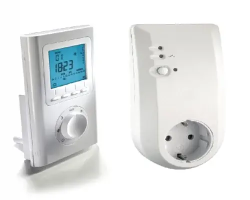 Commande Corpotherma Prise radio, pour panneaux infrarouges
