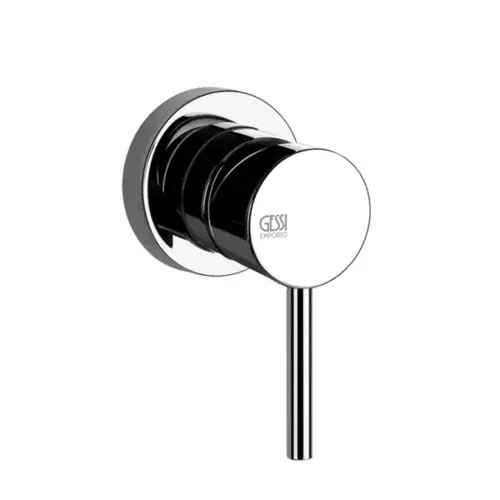 Gessi Emporio Via Tortona set de finition pour mitigeur monocommande, 1 voie, sortie par le haut. pour corps caché, 031