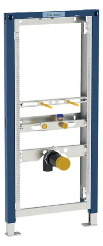 Geberit Duofix urinoir, 112 - 130cm, pour chasse deau à pression apparente