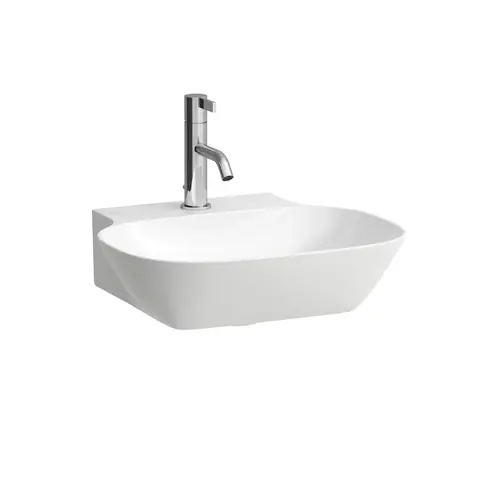 LAUFEN INO lave-mains, 1 trou pour robinet, sans trop-plein, 450x410mm