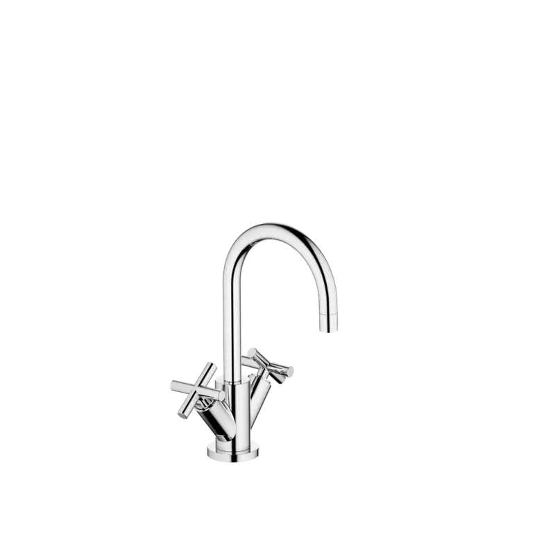 Dornbracht TARA Mitigeur monocommandé pour lavabos avec garniture d‘écoulement, saillie 135mm