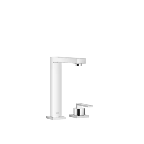 Dornbracht LOT Cuisine robinetterie à deux trous avec rosaces individuelles, orientable à 360°, saillie 165mm