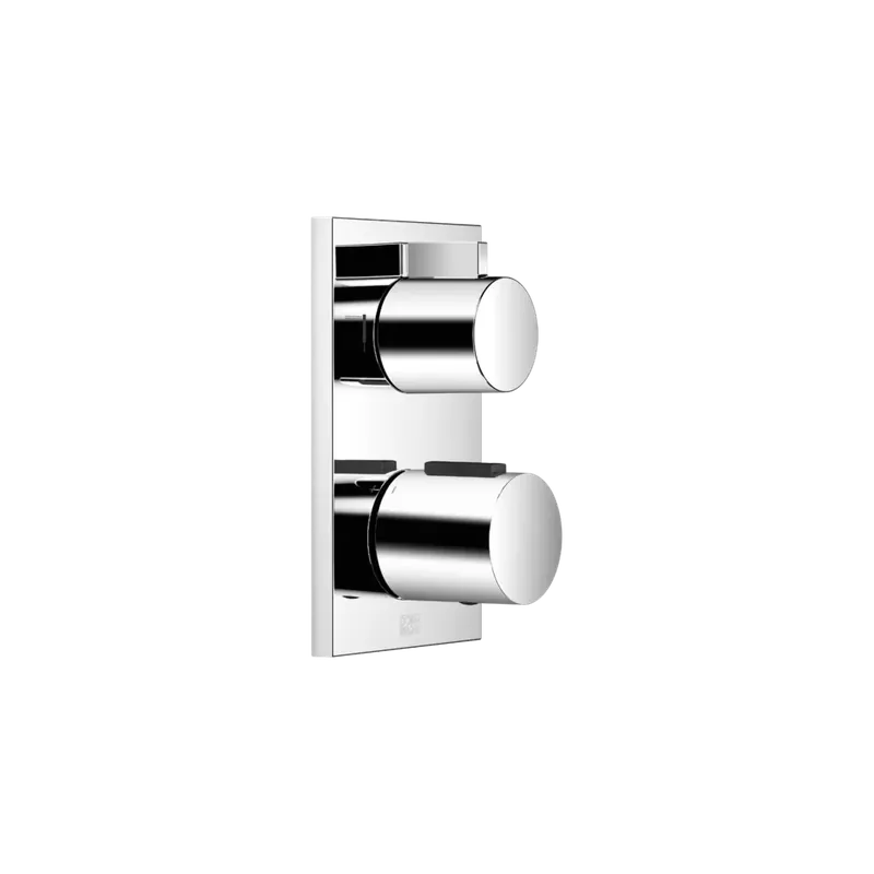 Thermostat encastré Dornbracht avec réglage de débit à deux voies, kit de montage final