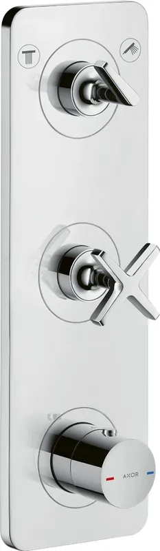 hansgrohe AXOR Citterio E module thermostat encastré 38 x 12 pour 2 consommateurs