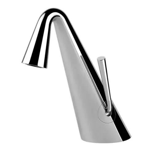 Gessi CONO, mitigeur monocommande de lavabo, sans vidage, saillie 122 mm