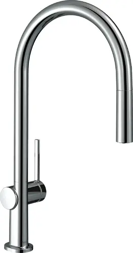hansgrohe Talis M54 mitigeur monocommande de cuisine 210, bec extractible, 1 jet, sBox