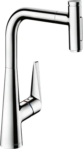 hansgrohe Talis Select M51 mitigeur de cuisine 300, douche extractible, 2 jets