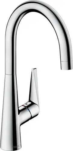 hansgrohe Talis S M51 mitigeur monocommande de cuisine M51 260, basse pression, 1 jet, chromé