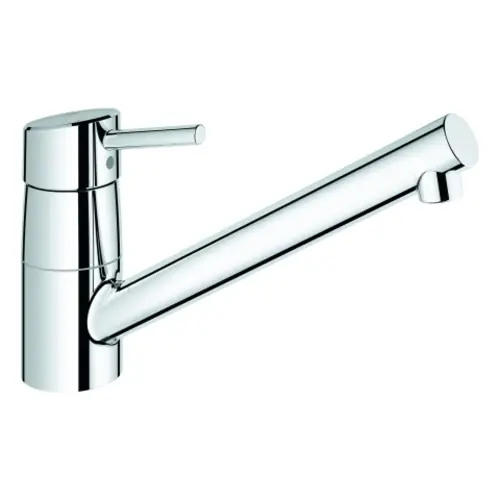 GROHE Concetto Mitigeur monocommandé pour évier, saillie 239mm, bec plat, orientable