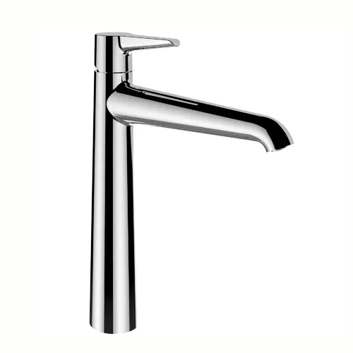 LAUFEN PURE Mitigeur monocommandé pour lavabo, Eco+, bec fixe, saillie 190 mm, sans vidage