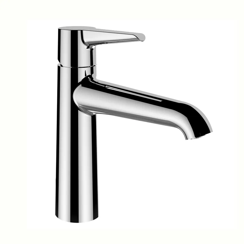 LAUFEN PURE Mitigeur monocommandé pour lavabo, bec fixe, saillie 140 mm, sans vidage