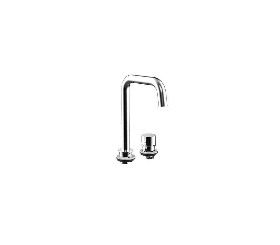 emco evo robinetterie de lavabo, 2 trous, portée 160mm, bonde non obturable