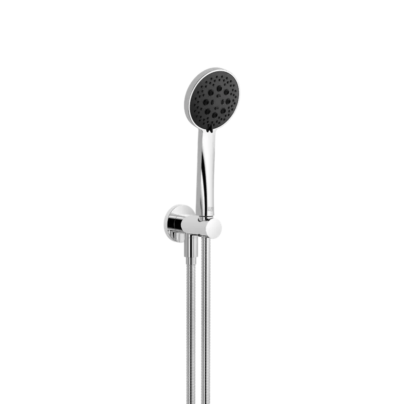 Ensembles de douche à flexible Dornbracht avec supports de pomme de douche intégrés, réglables, débit 15 l/min