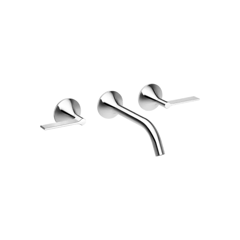 Dornbracht VAIA Mitigeur mural pour lavabo sans vidage, manette, saillie 190mm