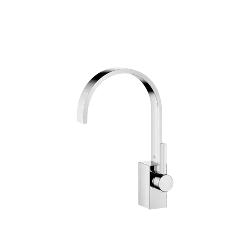Dornbracht MEM Mitigeur monocommandé pour lavabos avec garniture d‘écoulement, saillie 200mm