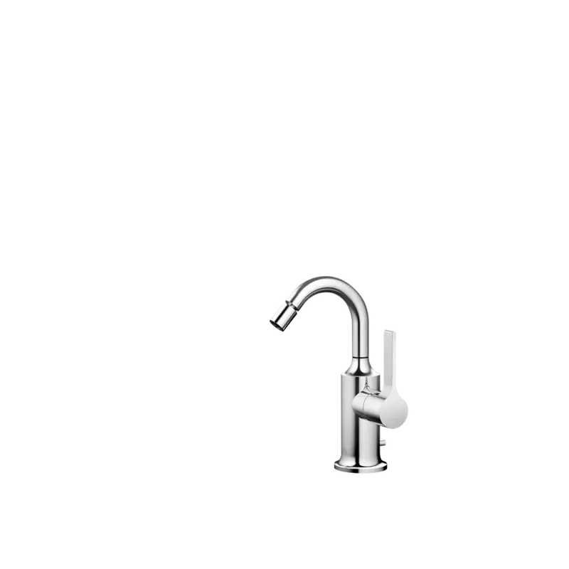 Dornbracht VAIA Mitigeur monocommandé pour bidet avec garniture d‘écoulement, saillie 104mm