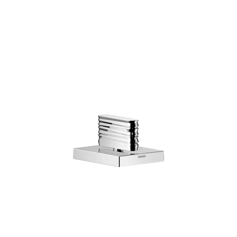 Dornbracht CL.1 Soupape latérale fermant à gauche, chaude 1/2, avec structure WAVES