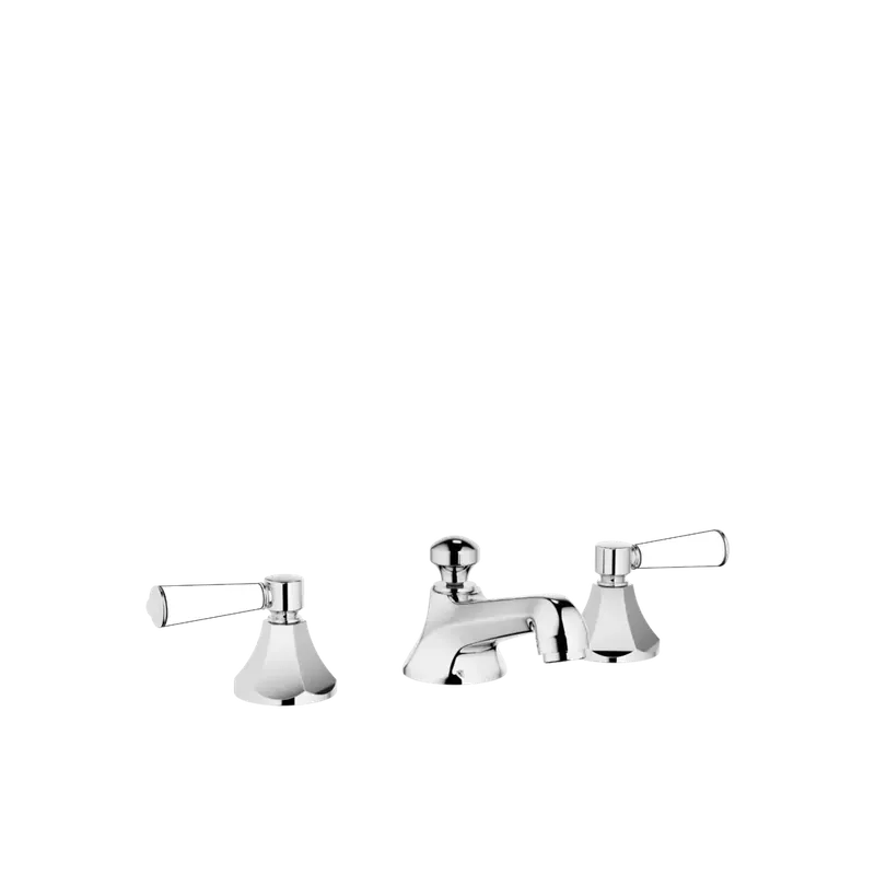 Dornbracht MADISON Mélangeur de lavabo à trois trous avec garniture d‘écoulement, saillie 135mm