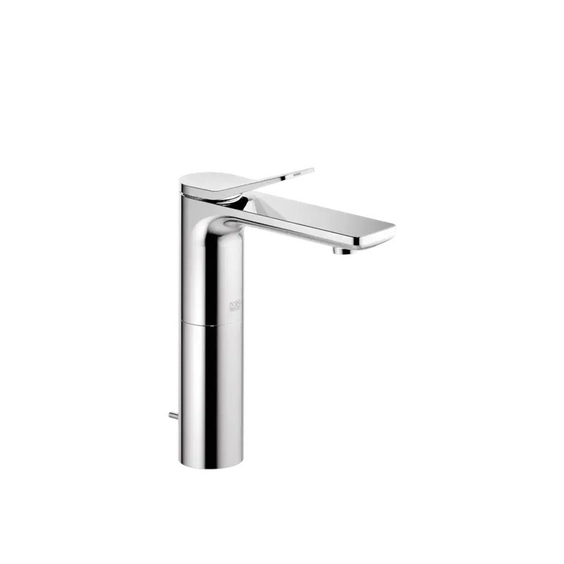 Dornbracht LISSÉ Mitigeur monocommandé pour lavabo avec pied surélevé, avec garniture d‘écoulement, saillie 130mm