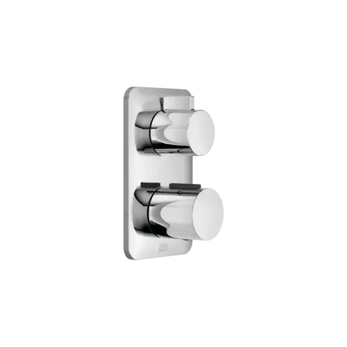 Thermostat encastré LISSÉ de Dornbracht avec réglage de débit à sens unique