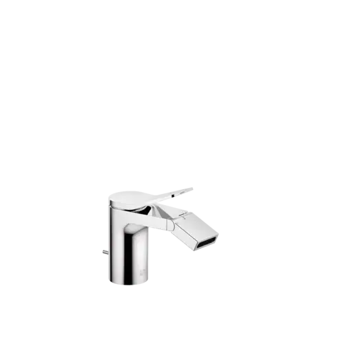 Dornbracht LISSÉ Mitigeur monocommandé pour bidets avec garniture d‘écoulement, saillie 123mm