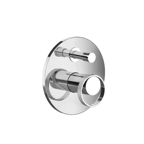 Gessi Anello, kit prêt à poser pour mitigeur monocommande, inverseur automatique, pour baignoire ou douche, pour UPK