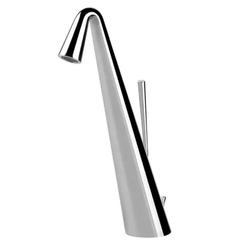 Gessi CONO mitigeur monocommande de lavabo, version haute, avec vidage 1 1/4, saillie 154 mm