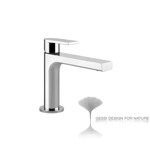 Gessi Emporio Via Manzoni ßKO mitigeur monocommande de lavabo, sans vidage, saillie 128 mm
