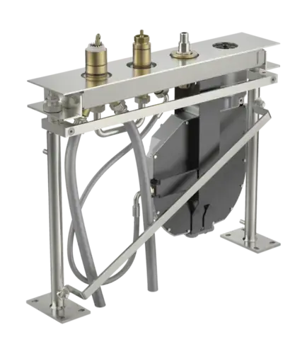 HANSA HANSAcompact Corps encastré pour robinetterie de baignoire, 4 trous, 600 mm