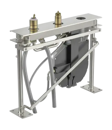 HANSA HANSAcompact Corps encastré pour robinetterie de baignoire, 3 trous, 600 mm
