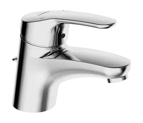 HANSA HANSAMIX XS Mitigeur de lavabo, avec vidage, avec frein à eau, saillie 127mm