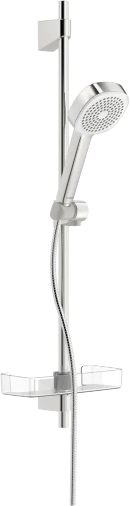 HANSA HANSABASICJET Style Set de douche à barre murale, montage mural, 1 jet, 720 mm, chromé