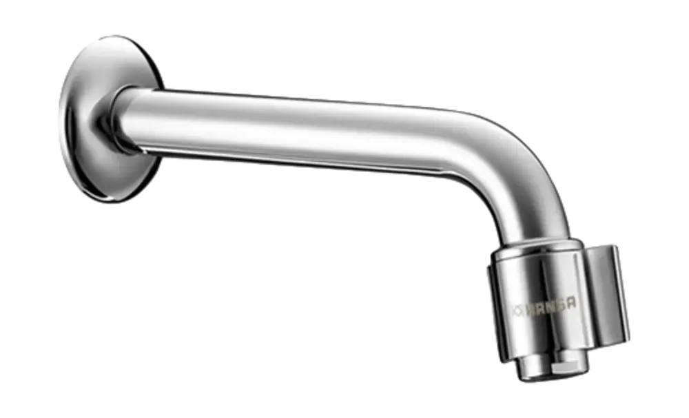 HANSA HANSANOVA Mitigeur de lavabo mural, réglable, saillie 186mm