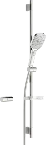 HANSA HANSAACTIVEJET Style Garniture de barre murale, 3 jets, diamètre 120mm