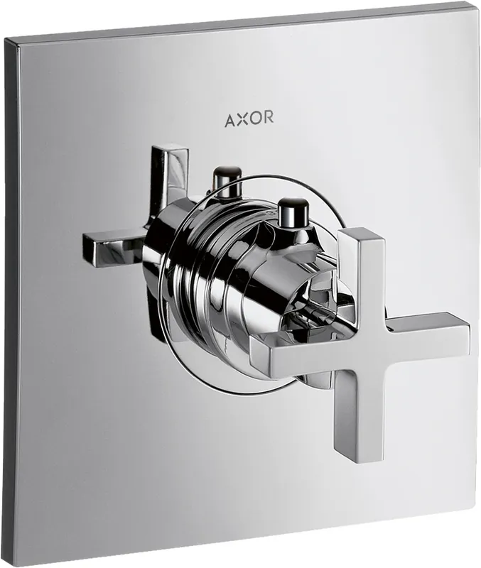 hansgrohe AXOR Citterio Thermostat 59 l/min Thermostat encastré à haut débit, poignée transversale