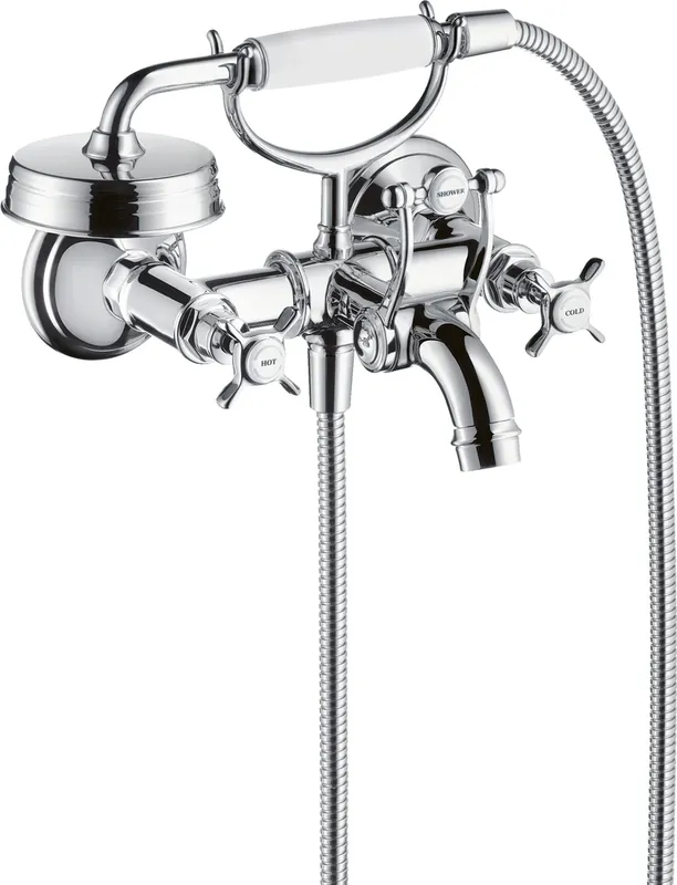 hansgrohe AXOR Montreux Mitigeur bain à 2 poignées pour montage apparent