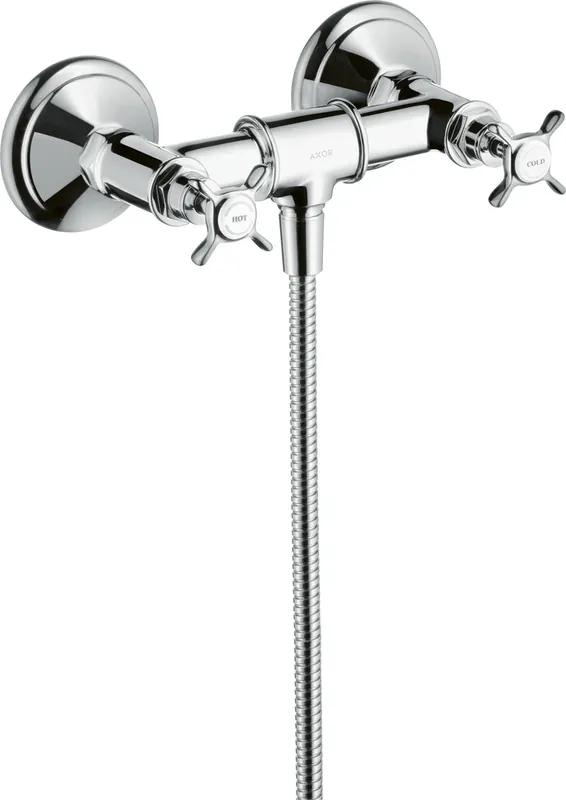 hansgrohe AXOR Montreux Armature de douche pour montage apparent à 2 poignées, 1 consommateur