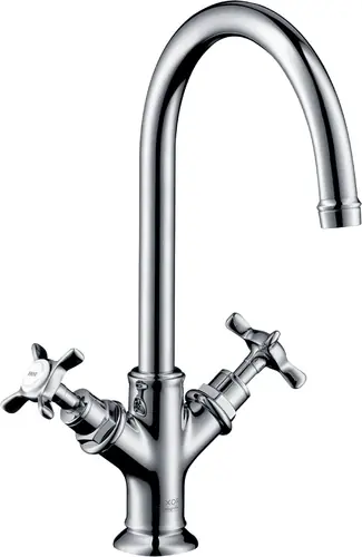 hansgrohe AXOR Montreux mitigeur lavabo à deux poignées 210, sans vidage escamotable