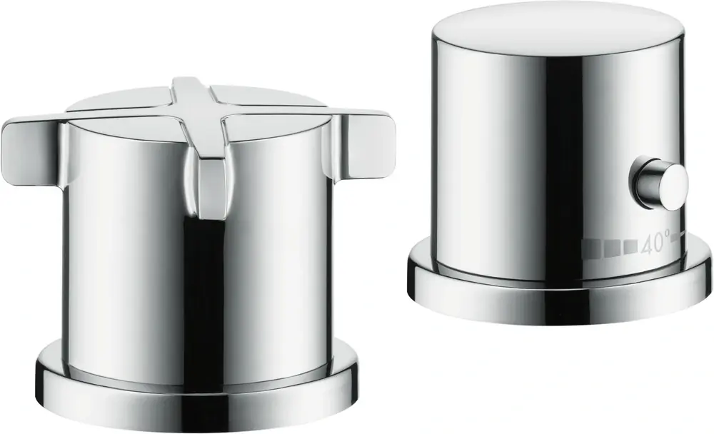 hansgrohe AXOR Citterio E 2 trous pour baignoire avec thermostat