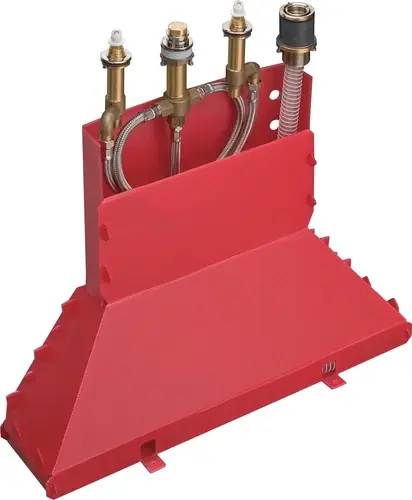 hansgrohe AXOR corps de base pour bordure de baignoire à 4 trous