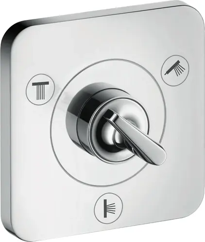 hansgrohe AXOR Citterio E Trio/Quattro Vanne d‘arrêt et de commutation encastrée 12 x 12