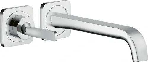 hansgrohe AXOR Citterio E Mitigeur monocommande de lavabo encastré avec rosaces pour montage mural