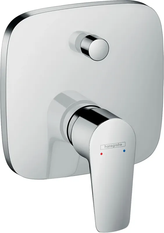 hansgrohe Talis E mitigeur monocommande de bain encastré, combinaison de sécurité