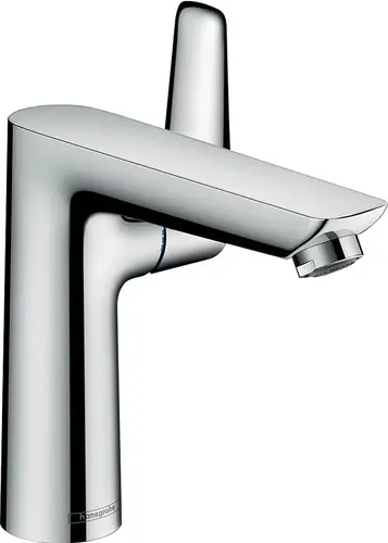 hansgrohe Talis E, mitigeur monocommande de lavabo 150, vidage automatique, saillie de 141 mm