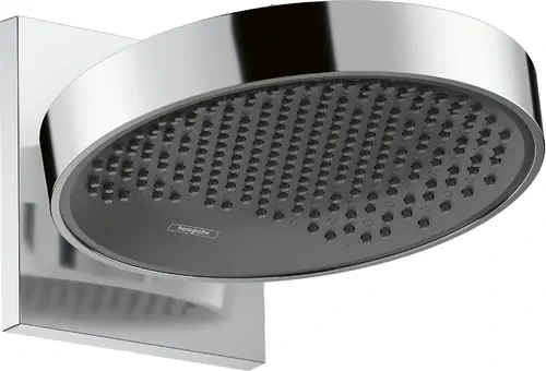 Douche de tête Rainfinity 250 1 jet EcoSmart 9 l/min avec raccordement mural